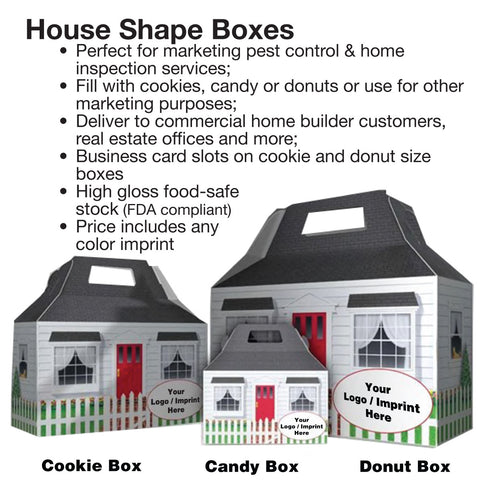 House shape cookie box s1-02102